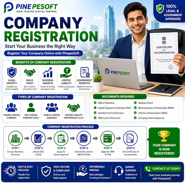 Company Registration Service – Register Your Company Online